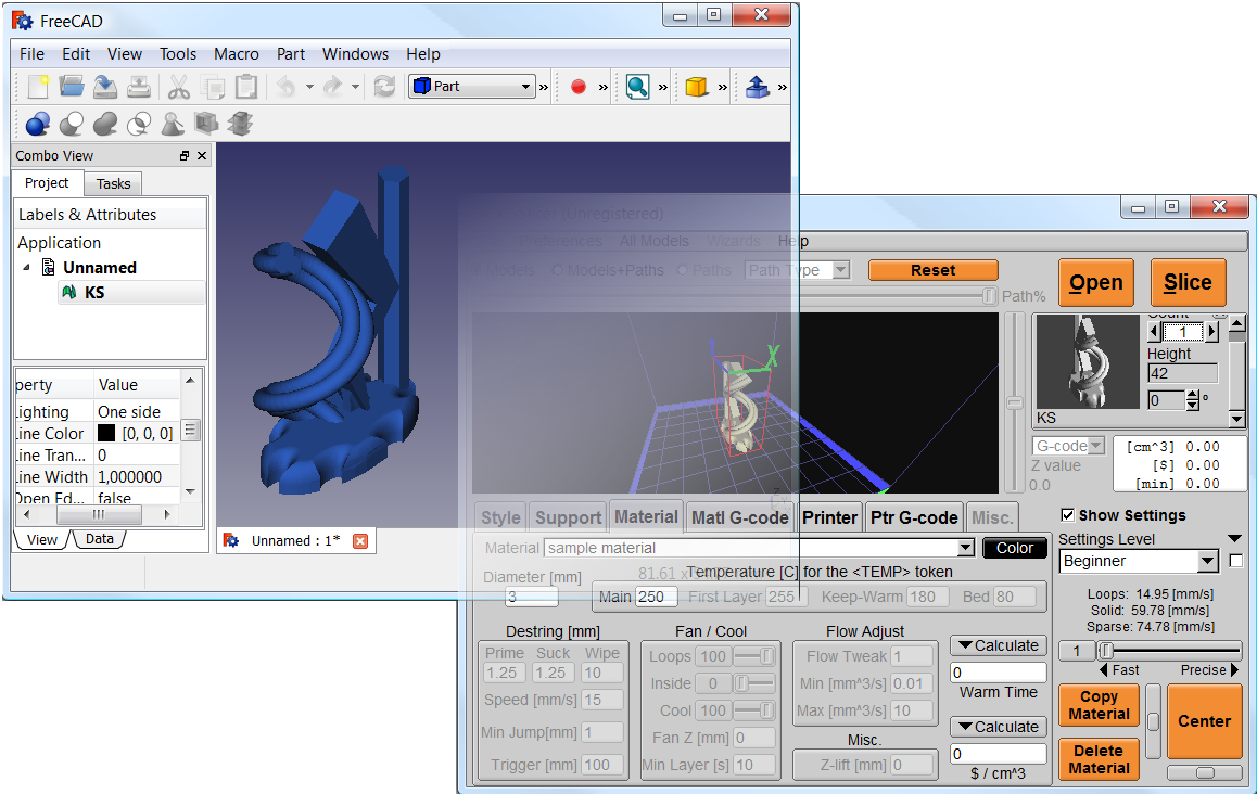 Zodiac FX - 3D-printing