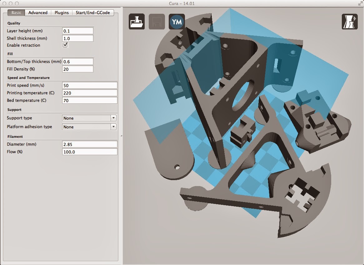 Zodiac FX - 3D-printing Zodiac FX - 3D-printing